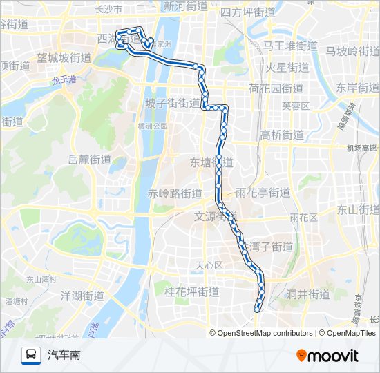 102路 bus Line Map