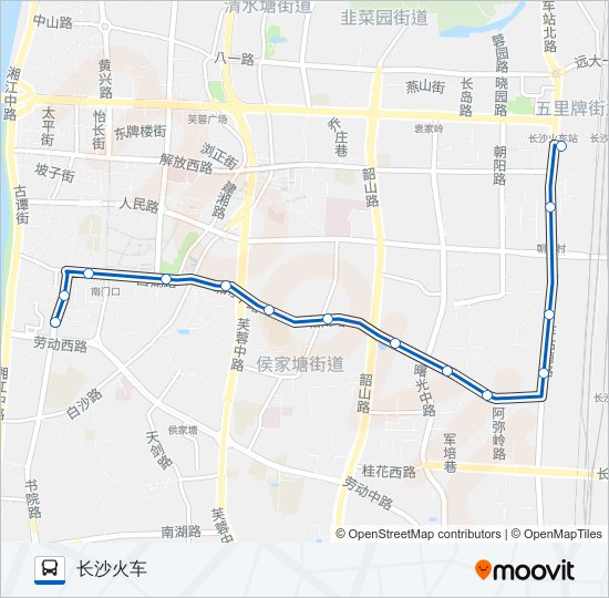 108路路线:日程,站点和地图