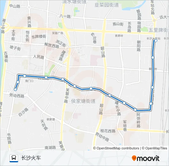 108路 Bus Line Map