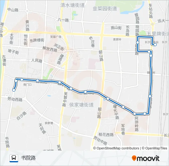 108路 Bus Line Map