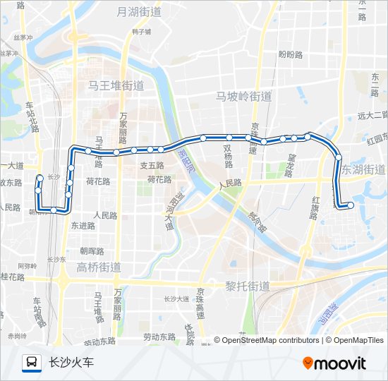110路 Bus Line Map