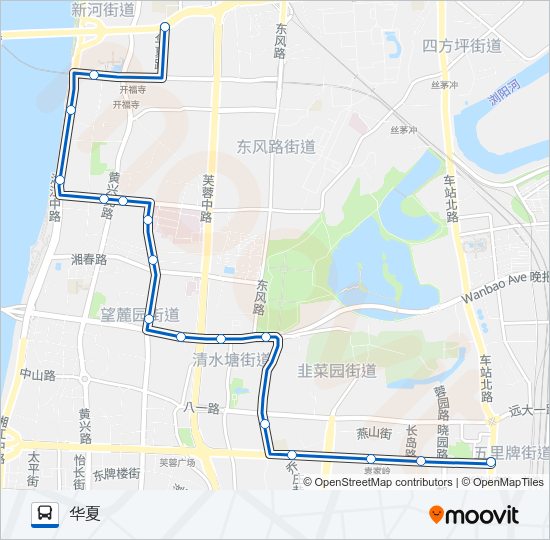 111路 Bus Line Map