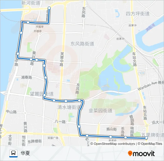 111路 Bus Line Map