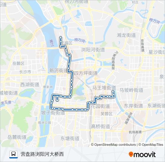 公交112路的线路图