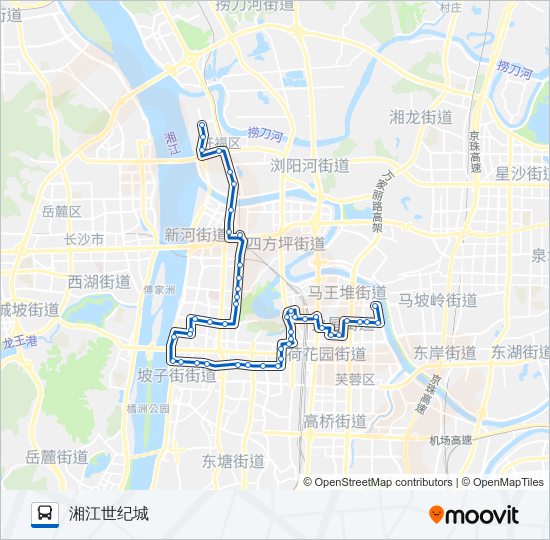 公交112路的线路图