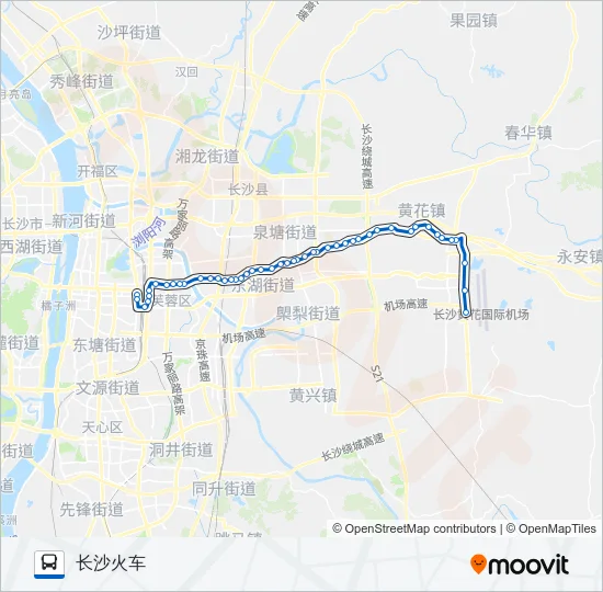 114路 Bus Line Map