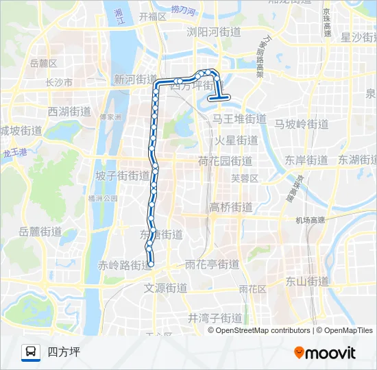 115路 Bus Line Map
