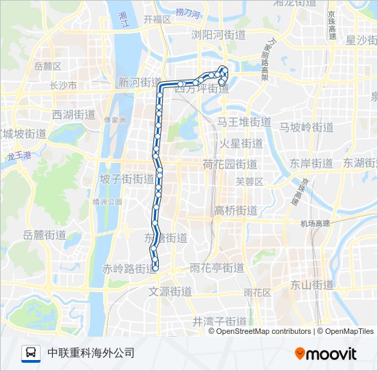 115路 bus Line Map