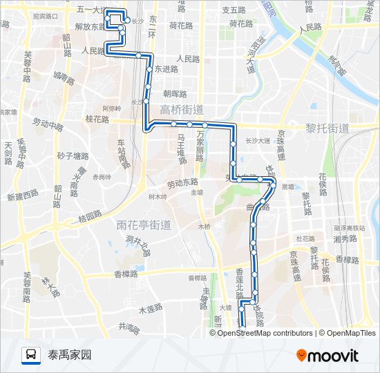 121路 bus Line Map