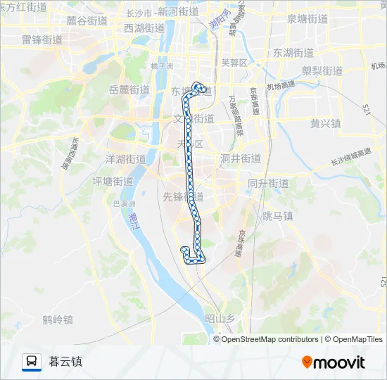 125路 Bus Line Map