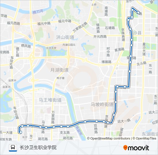 127路 bus Line Map