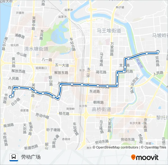 130路 Bus Line Map
