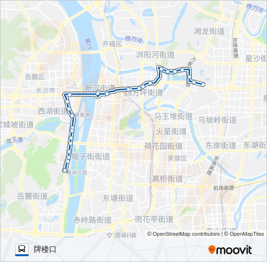 132路 Bus Line Map