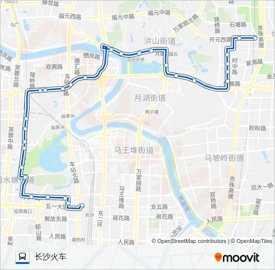 136路 Bus Line Map