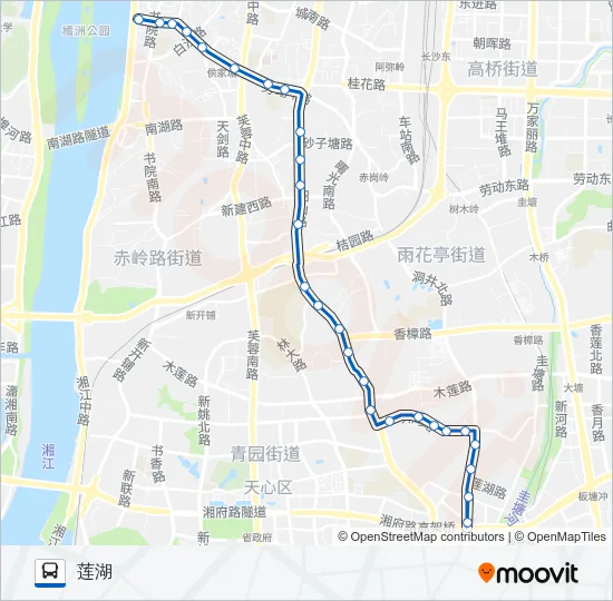 137路 Bus Line Map