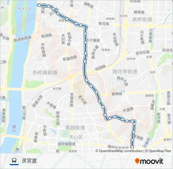 137路 Bus Line Map
