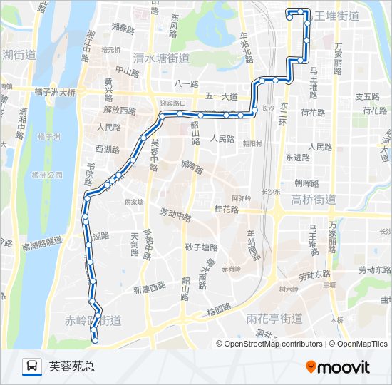 公交139路的线路图