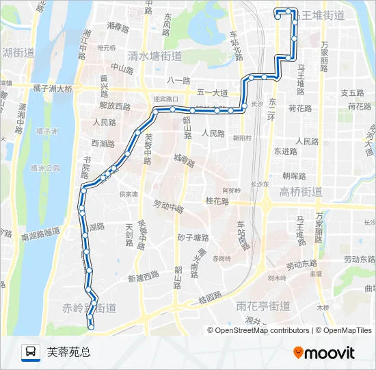 公交139路的线路图