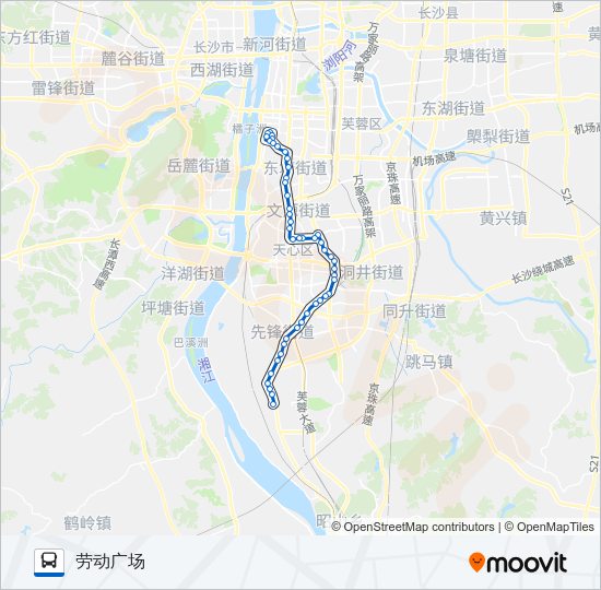 140路 Bus Line Map