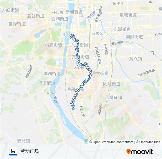 140路 Bus Line Map