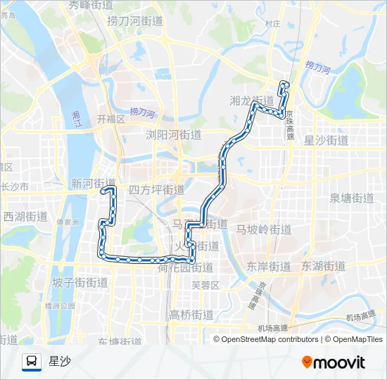 142路 Bus Line Map