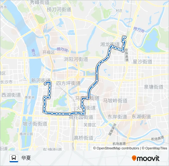 142路 Bus Line Map