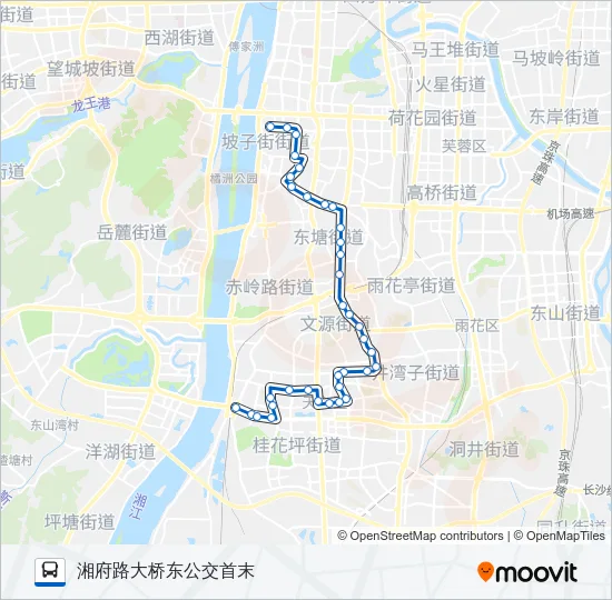 145路 Bus Line Map