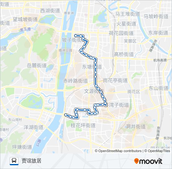 公交145路的线路图