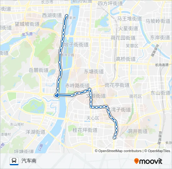 152路 Bus Line Map