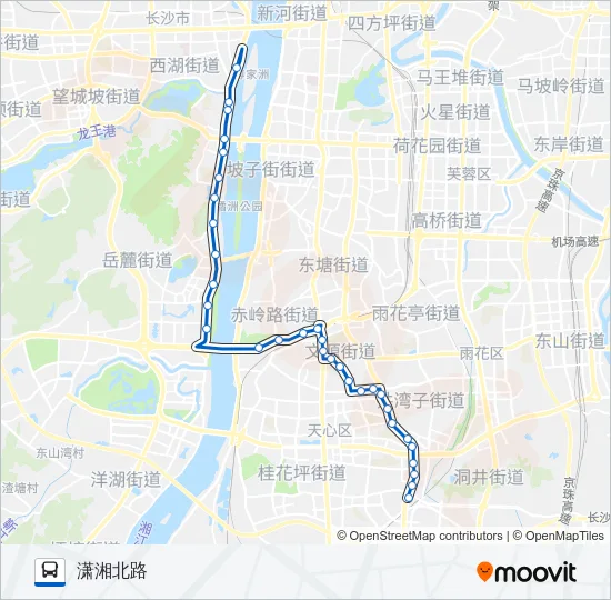 152路 Bus Line Map