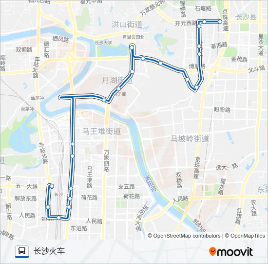 158路 Bus Line Map