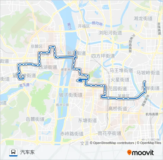 168路 Bus Line Map