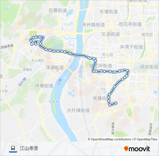 206路 Bus Line Map