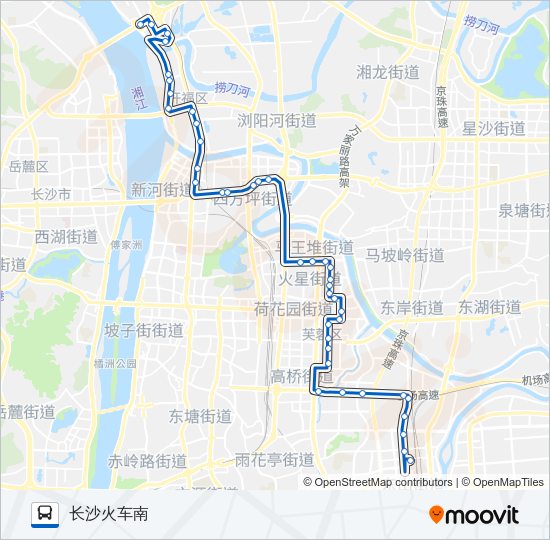 208路 Bus Line Map