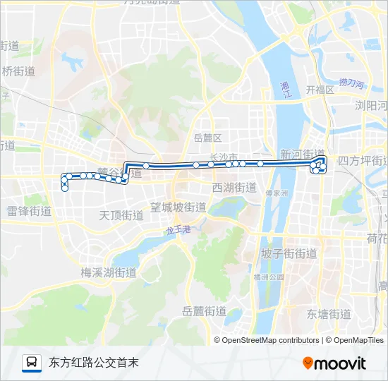 302路 Bus Line Map