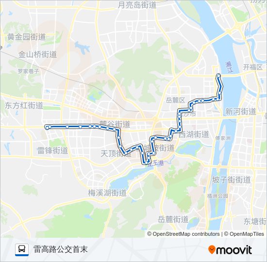 306路 bus Line Map