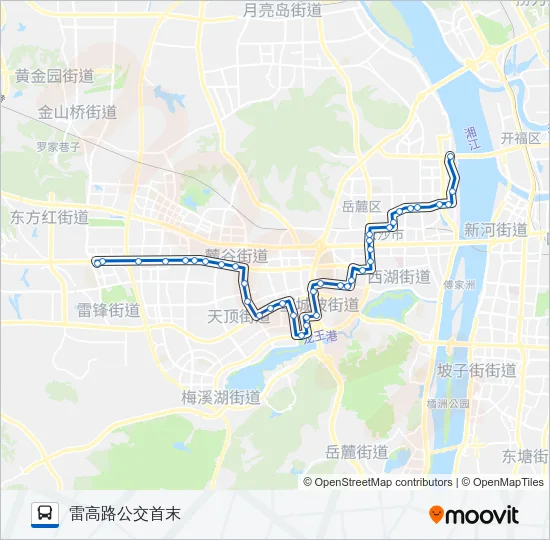 306路 Bus Line Map