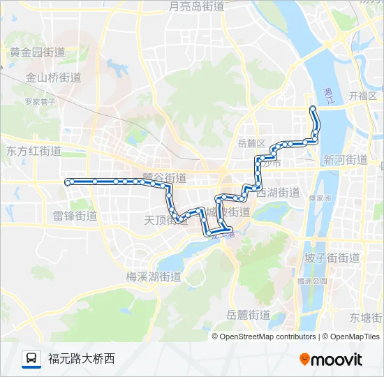 306路 Bus Line Map