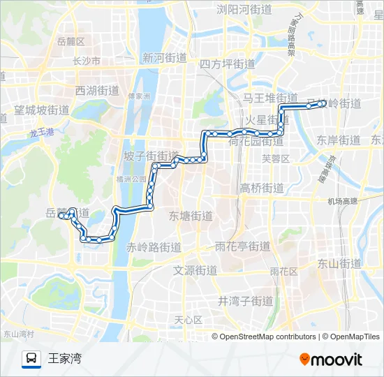 311路 Bus Line Map