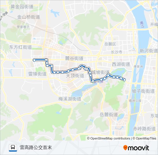 公交312路的线路图