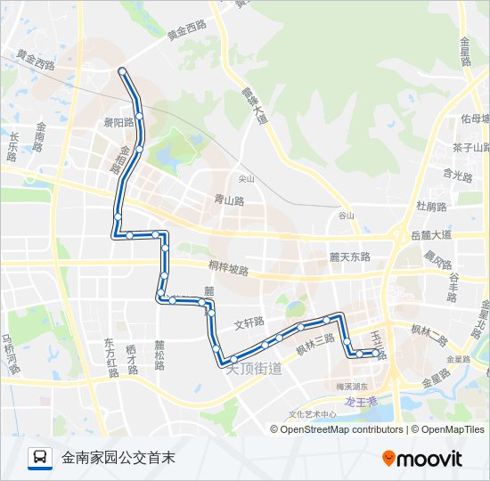 313路 Bus Line Map