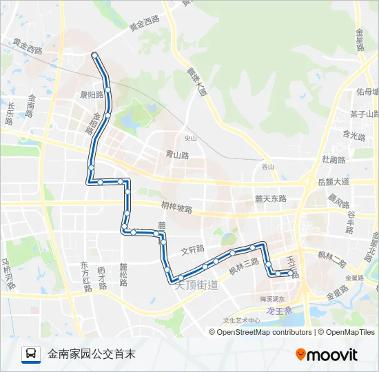313路 Bus Line Map