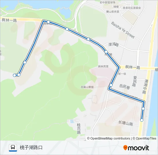 325路 Bus Line Map