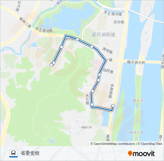 325路 Bus Line Map