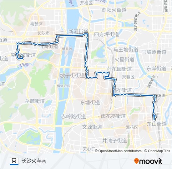 公交348路的線路圖