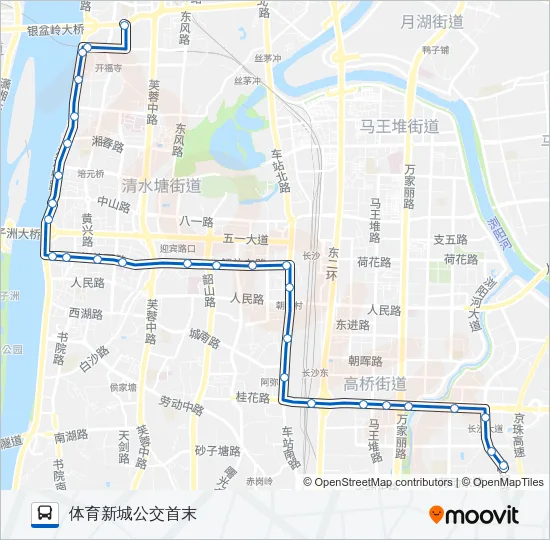 368路 Bus Line Map
