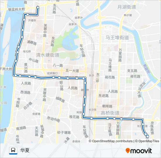公交368路的线路图