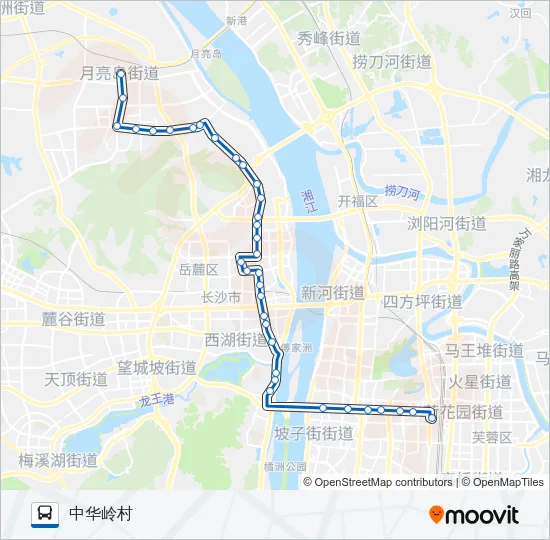 401路 Bus Line Map