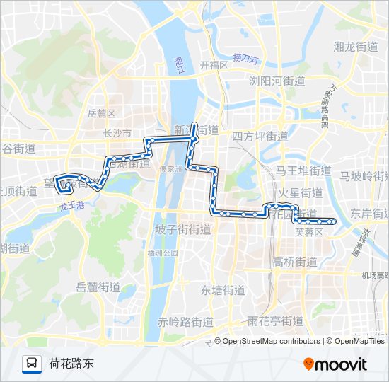 405路 Bus Line Map