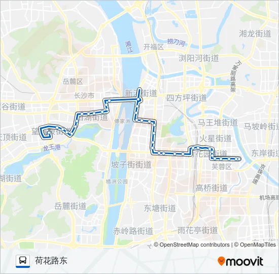 405路 Bus Line Map